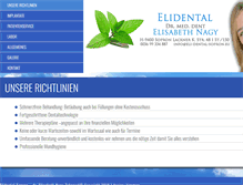 Tablet Screenshot of eli-dental-sopron.eu